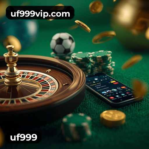 Aplicativo móvel uf999 para iOS e Android